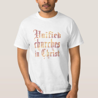 Camiseta Igrejas unidas no cristo