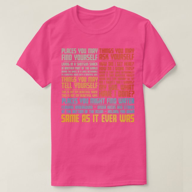 Camiseta Igual A Nunca Foi (Frente do Design)