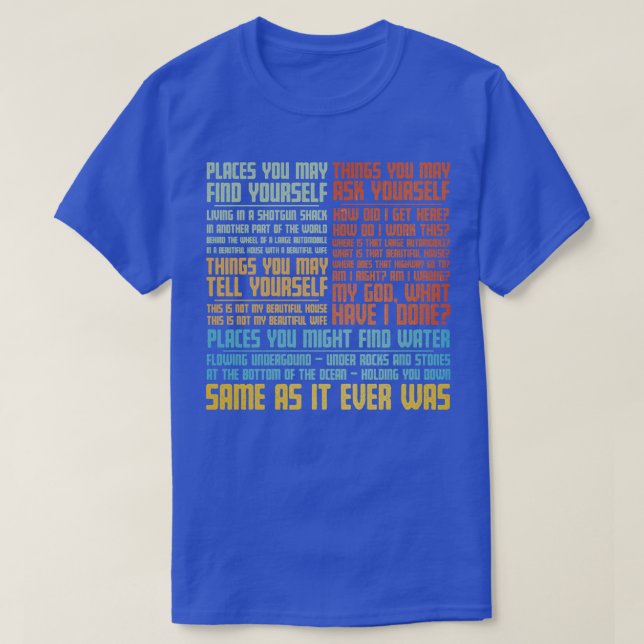 Camiseta Igual A Nunca Foi (Frente do Design)