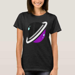 Camiseta Igualdade Assexualidade Saturn Ace Pride Lgbt Quee