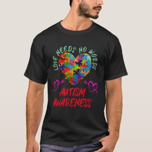 Camiseta Igualdade autista diversidade autista e amor
