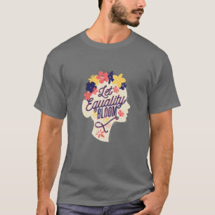 Camiseta Igualdade Bloqueia Dia Internacional da Mulher