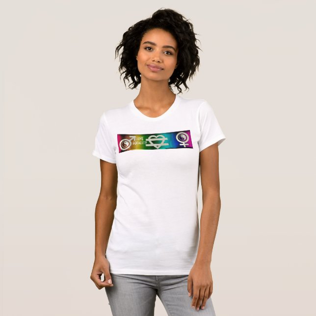 Camiseta Igualdade de Amor (Frente Completa)