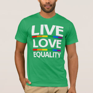 Camiseta Igualdade de Amor ao Vivo