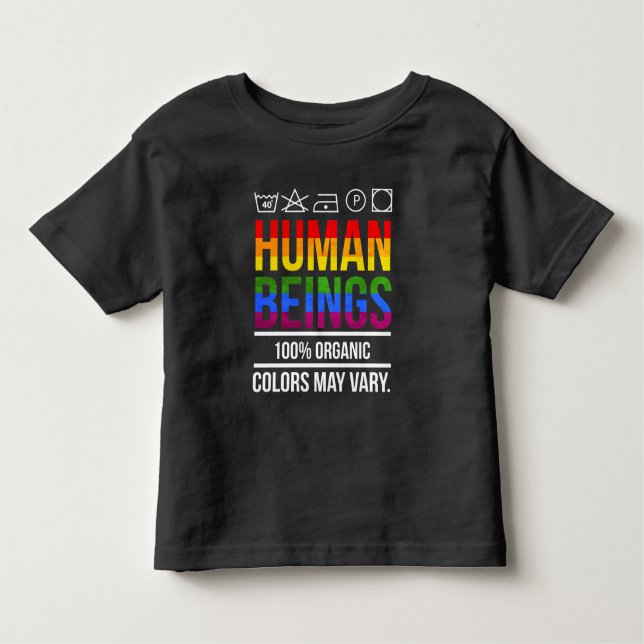 Camiseta Igualdade de Direitos Humanos Apoio à Consciência  (Frente)
