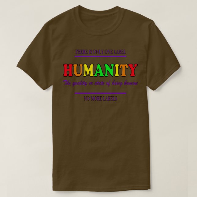Camiseta Igualdade de Direitos Igualdade Justiça (Frente do Design)