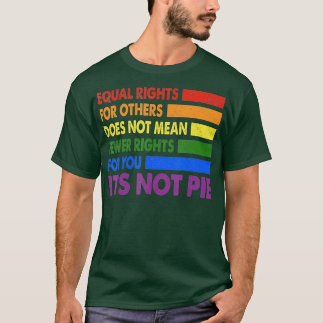 Camiseta Igualdade De Direitos Para Outros Não É Igualdade  (Frente)