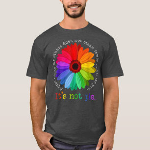 Camiseta Igualdade de Direitos para Outros Não é Pie Dais