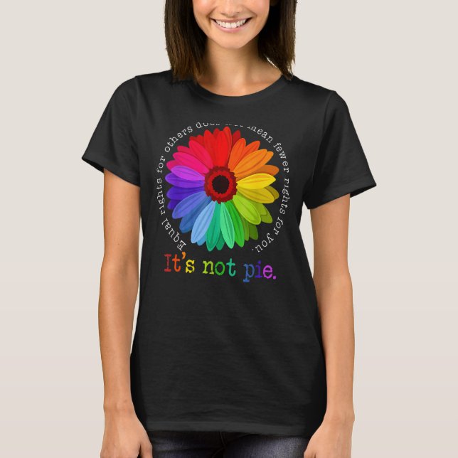 Camiseta Igualdade de Direitos para Outros Não é Pie Dais (Frente)