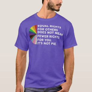 Camiseta Igualdade de direitos para outros não significa me