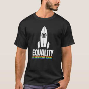 Camiseta Igualdade De Mens Não É Surpresa Para A Ciência De