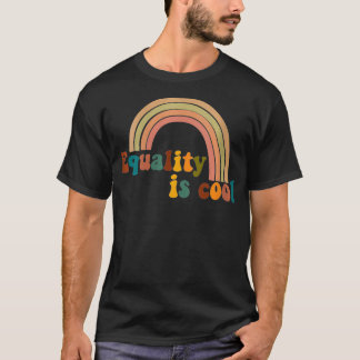 Camiseta Igualdade entre Mulheres é Legal Rainbow Social Ju