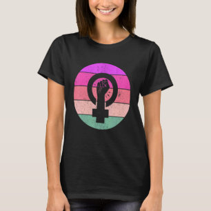 Camiseta Igualdade Feminina Símbolo Feminista Empoderamento