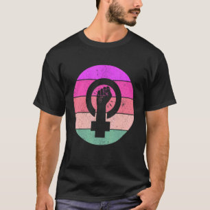 Camiseta Igualdade Feminina Símbolo Feminista Empoderamento