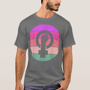 Camiseta Igualdade Feminina Símbolo Feminista Empoderamento