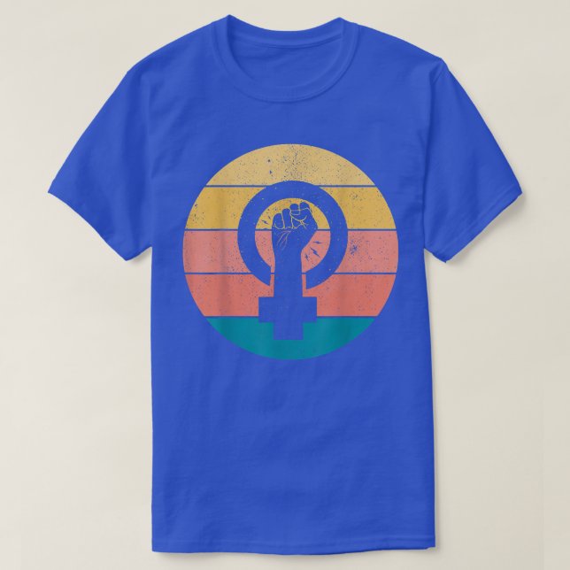 Camiseta Igualdade Feminina Símbolo Feminista Empoderamento (Frente do Design)