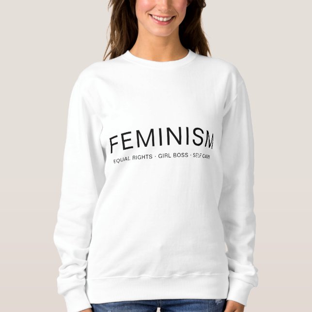Camiseta Igualdade Feminista Moderna Poder da Garota Amor P (Frente)