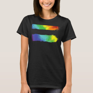 Camiseta Igualdade Lgbt Orgulho De Consciência Para Gay e L