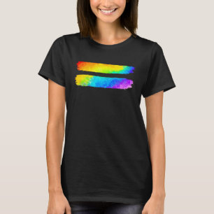 Camiseta Igualdade LGBT Orgulho LGBT Mês Gay LG Lésbica