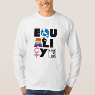 Camiseta Igualdade LGBTQ não prejudica ninguém