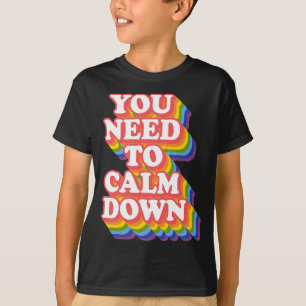 Camiseta Igualdade orgulho gay Rainbow Que Você Precisa Aca