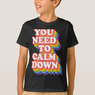 Camiseta Igualdade orgulho gay Rainbow Que Você Precisa Aca