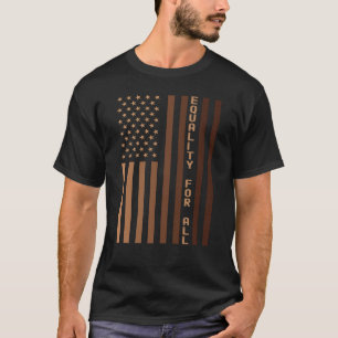 Camiseta Igualdade Para Todos Os Homens Da História Negra