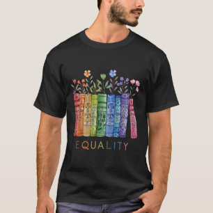 Camiseta Igualdade Paz Amor Bondade Ler Livro Lgbt Gay Pr