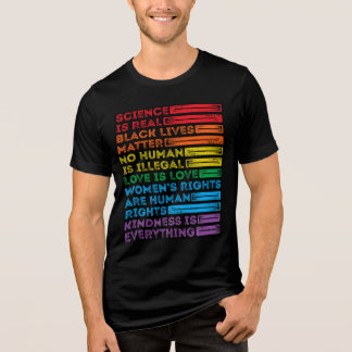 Camiseta Igualdade Pró-Democracia para Todos