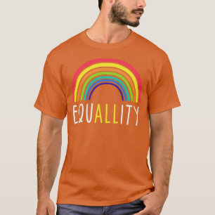 Camiseta igualdade, todos nós somos design excelente igual 