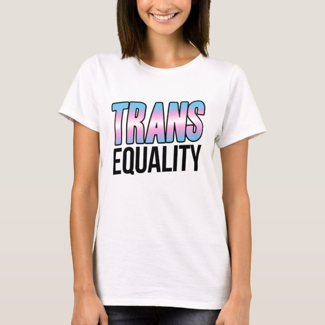 Camiseta Igualdade Trans (Frente)