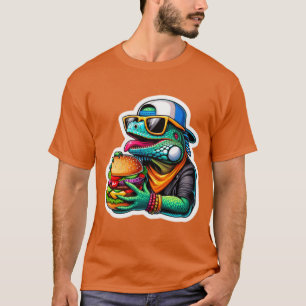 CAMISETA IGUANA COMENDO CHEESEBURGER 6