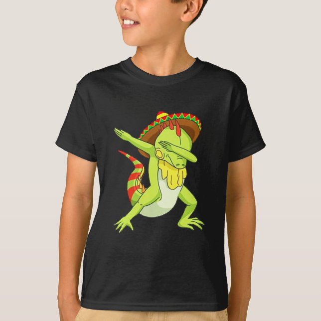 Camiseta Iguana engraçado (Frente)