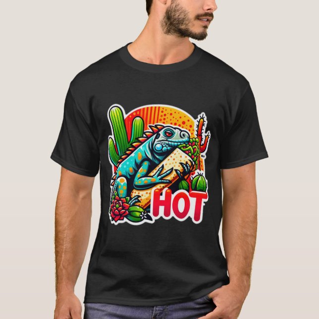 CAMISETA IGUANA HOT 2 (Frente)