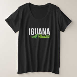 Camiseta Iguana Hunter Herbivorous Lizard Sharp Eye Specie