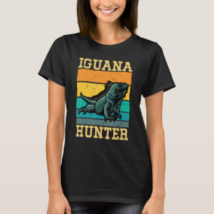 Camiseta Iguana hunter para rapazes Iguanas Iguana Lizard h