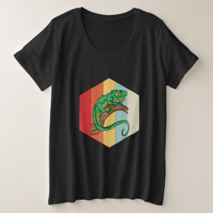 Camiseta Iguana Illustra Proprietário do Pão Gift Iguanas