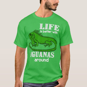 Camiseta Iguana Lover Gift Pet Reptile Iguana