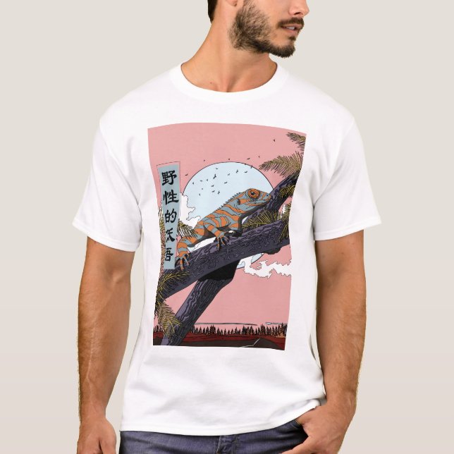 Camiseta Iguana na Selva (Frente)