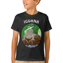Iguana pelo mar