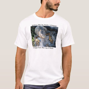 Camiseta Iguana, plazas dos las de Islas, Galápagos