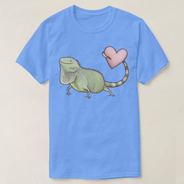 Camiseta Iguana te ama 1 (Frente do Design)