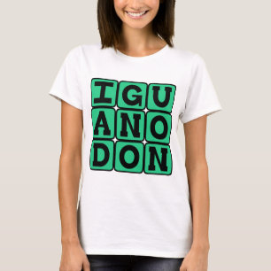 Camiseta Iguanodon, Dinossauro Ornitópode