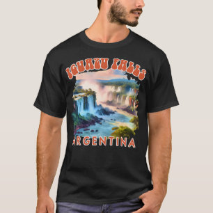 Camiseta Iguazu Cai Viajando Trip Argentina Iguazu Nação