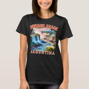 Camiseta Iguazu Cai Viajando Trip Argentina Iguazu Nação