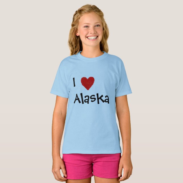 Camiseta IHearka Alaska (Frente Completa)