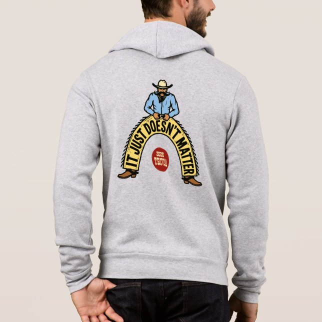 Camiseta IJDM - Bom e velho bigode de Cowboy (Verso)