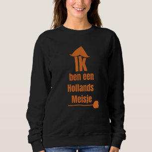 Camiseta Ik ben een Hollands Meisje - Sou Uma Garota Neerla