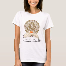 Camiseta Ika Squid Sushi Cat