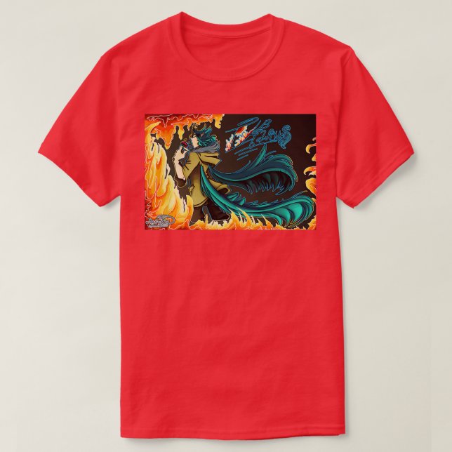 Camiseta Ikarus (Frente do Design)